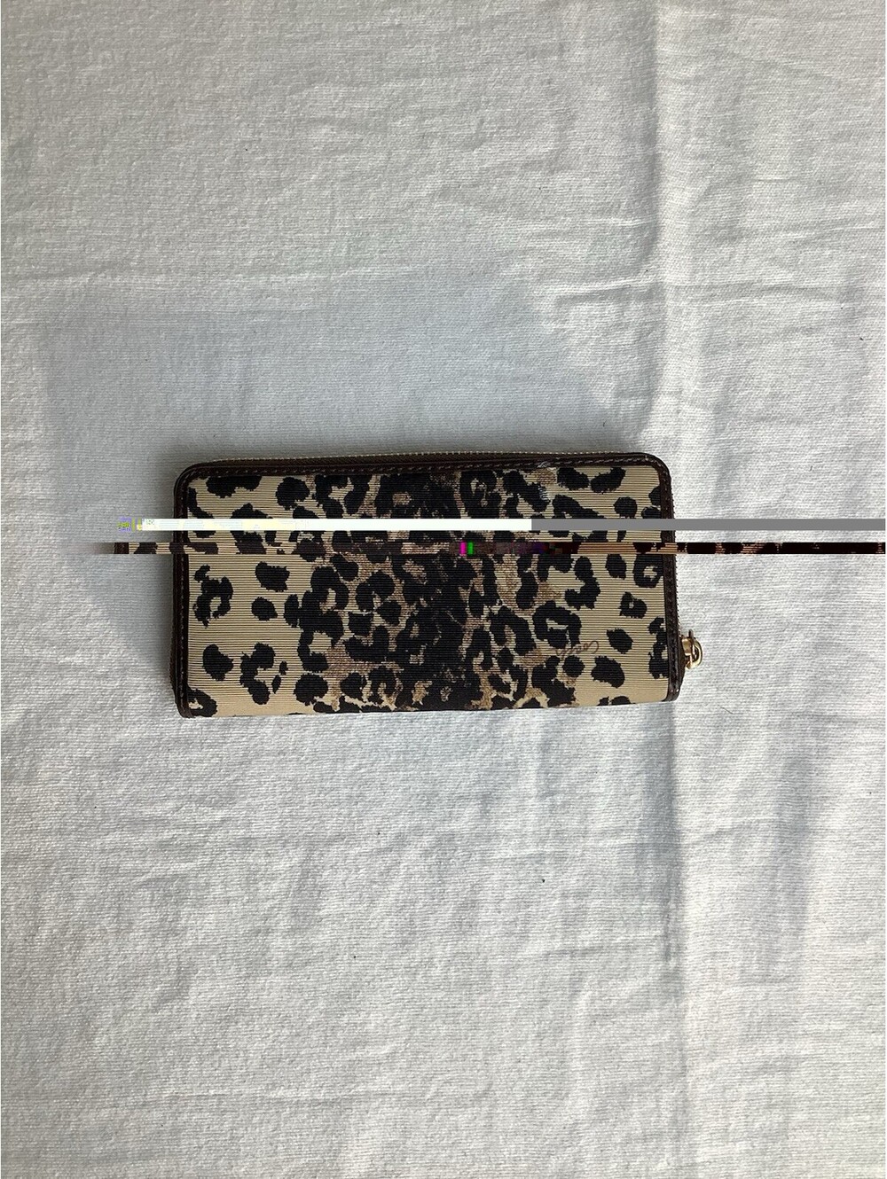 coach leopard print wallet - Picture 3 of 9